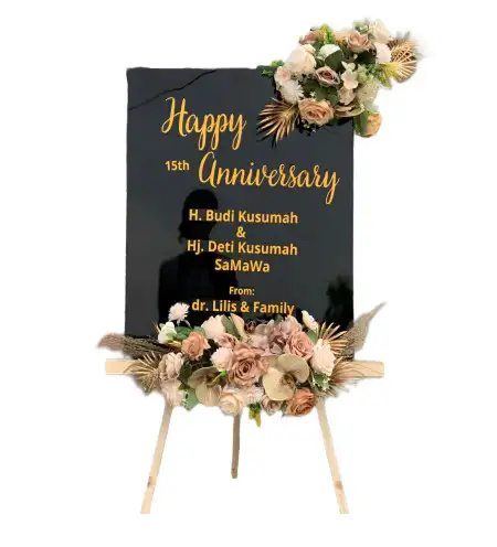 Papan Bunga Akrilik Pelemkerep